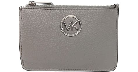 michael kors blakely pearl grey small card wallet|Amazon.com: Michael Kors Pearl Grey Wallet.